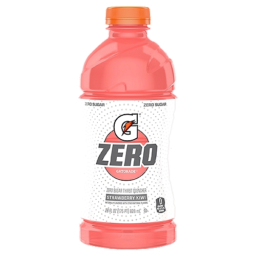 Gatorade Zero Strawberry Kiwi Zero Sugar Thirst Quencher, 28 fl oz