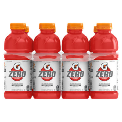 Gatorade Zero Sugar Thirst Quencher Fruit Punch 20 Fl Oz 8 Count