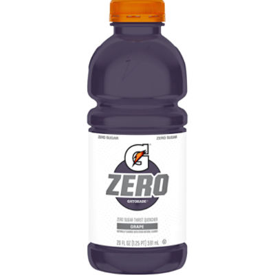 Gatorade Zero Zero Sugar Thirst Quencher Cool Blue 20 Fl Oz 8 Count Bottle  - Fairway