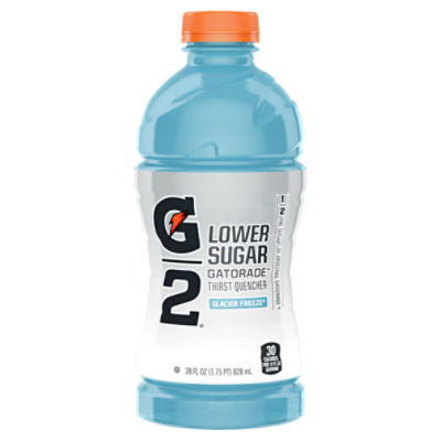 Gatorade G2 Glacier Freeze Lower Sugar Thirst Quencher, 28 fl oz ShopRite