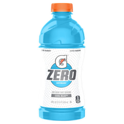 Gatorade Zero Sugar Cool Blue Thirst Quencher, 28 fl oz