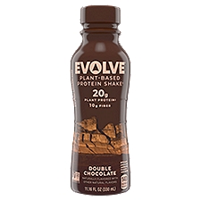 Evolve Double Chocolate Plant-Based Protein Shake, 11.16 fl oz
