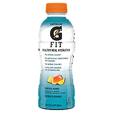 Gatorade Fit Tropical Mango Electrolyte Beverage, 16.9 fl oz