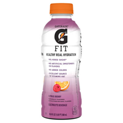 Gatorade Fit Citrus Berry Electrolyte Beverage, 16.9 fl oz, 16.9 Fluid ounce