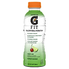 Gatorade Fit Cherry Lime Electrolyte Beverage, 16.9 fl oz