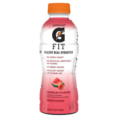 Gatorade Fit Watermelon Strawberry Electrolyte Beverage, 16.9 fl oz