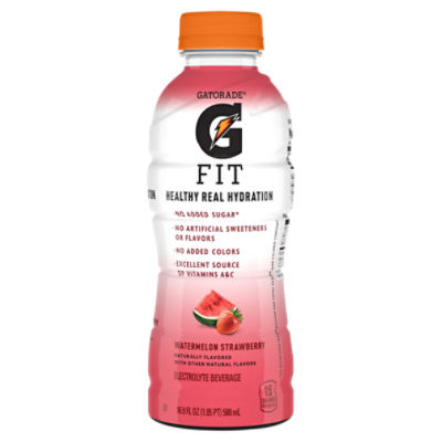 Gatorade Fit Watermelon Strawberry Electrolyte Beverage 16.9 fl