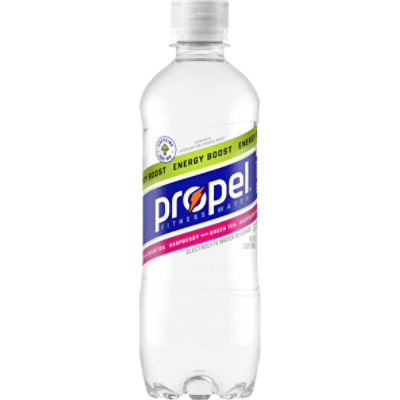 Propel Re-Energize Energy Boost Electrolyte Water Raspberry With Green Tea 16.9 Fl Oz 12 Count