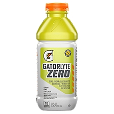 Gatorade Gatorlyte Lemon Lime Zero Sugar Electrolyte Beverage, 20 fl oz