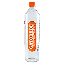 Gatorade Unflavored Alkaline Electrolyte Infused Purified Water, 33.8 fl oz, 33.8 Fluid ounce