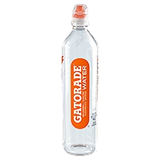 Gatorade Unflavored Alkaline Electrolyte Infused Purified Water, 23.7 fl oz, 23.7 Fluid ounce