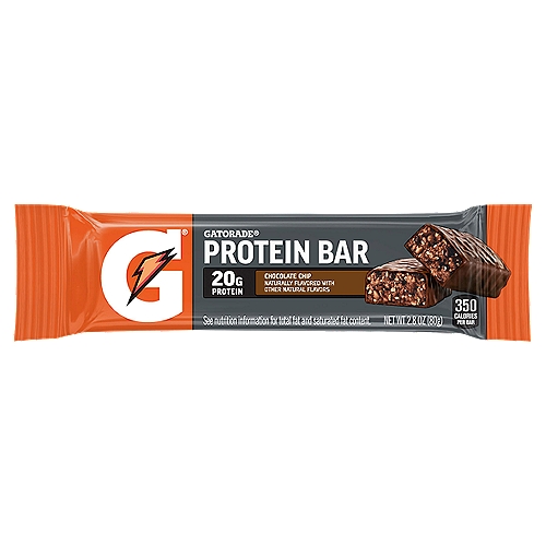 Gatorade Chocolate Chip Protein Bar, 2.8 oz