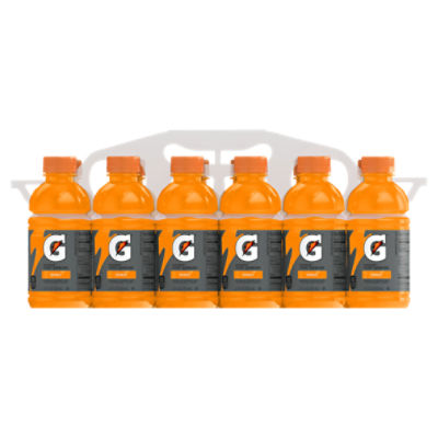 Gatorade Thirst Quencher Orange Naturally Flavored 12 Fl Oz 12 Count Bottle