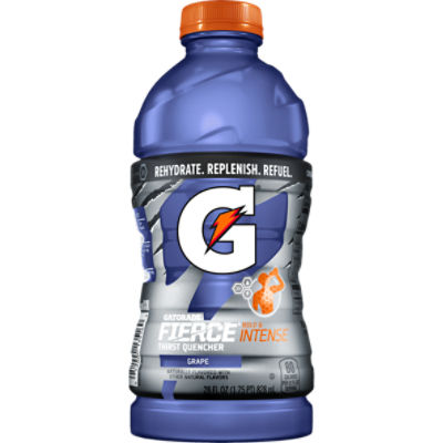 Gatorade Fierce Bold & Intense Grape Thirst Quencher, 28 fl oz, 28 Fluid ounce