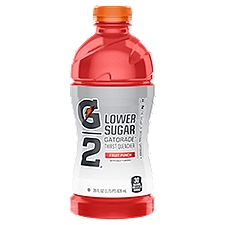 Gatorade G2 Lower Sugar Fruit Punch Artificially Flavored, Thirst Quencher, 28 Fluid ounce