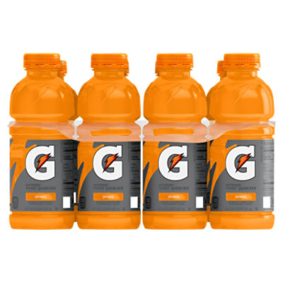 Gatorade Thirst Quencher Orange Naturally Flavored 20 Fl Oz 8 Count Bottle