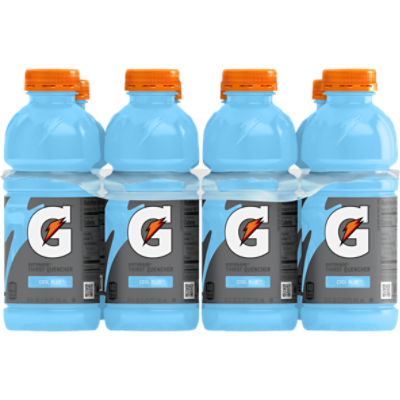 Gatorade Cool Blue Thirst Quencher, 8 count, 20 fl oz, 160 Fluid ounce