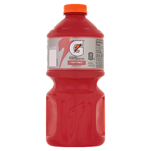 Gatorade Fruit Punch Thirst Quencher Sports Drink, 64 fl oz