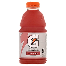 Gatorade Sports Drink, Fruit Punch Thirst Quencher, 32 Fluid ounce