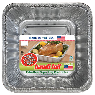 HandiFoil Extra Deep Super King, Poultry Pan