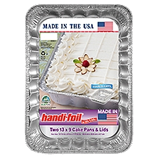Handi-Foil Ultimates Utility Pans & Lids - Cook & Carry, 2 Each