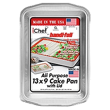 HANDI FOIL ICHEF ALLPURPOSE 13 X 9 CAKE PAN WITH LID