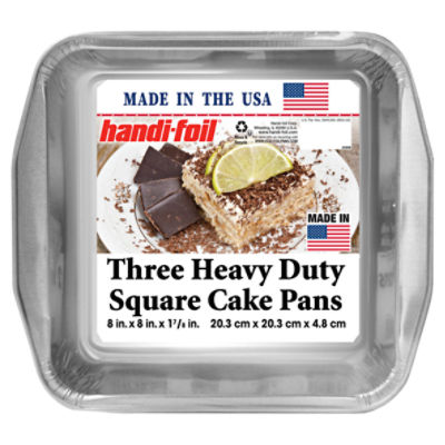 Handi-foil Baking Pans Healthy With Grease Absorbing Liner - 3 Count -  Safeway