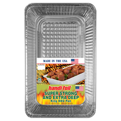 HANDI FOIL SUPER STRONG & EXTRA DEEP KING BBQ PAN ShopRite