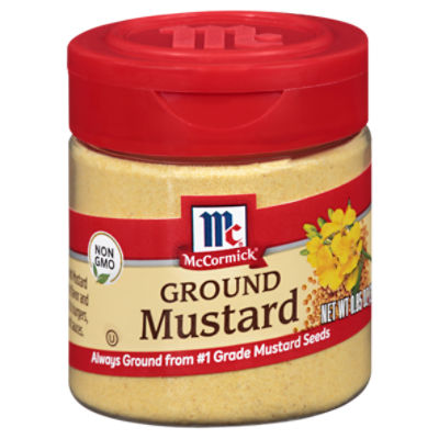 McCormick Ground Mustard, 0.85 oz
