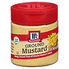 McCormick Ground , Mustard, 0.85 Ounce
