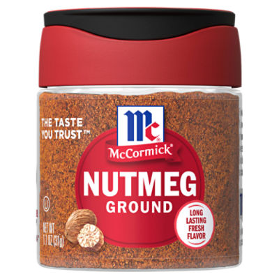 McCormick Nutmeg - Ground, 1.1 oz, 1.1 Ounce