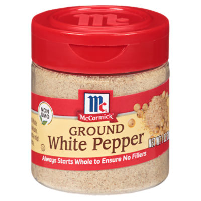 McCormick White Pepper - Ground, 1 oz