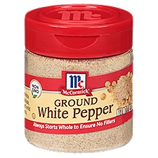 McCormick Ground White Pepper, 1 Ounce