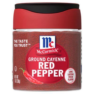 McCormick Cayenne Red Pepper Ground, 1 oz ShopRite