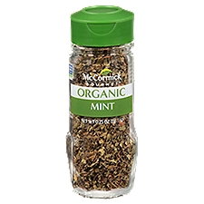 McCormick Gourmet Organic Mint, 0.25 Ounce