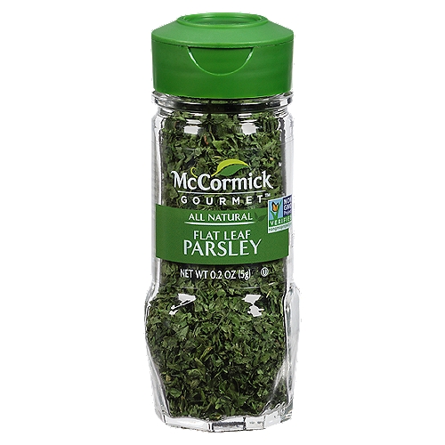 McCormick Gourmet All Natural Flat Leaf Parsley, 0.2 oz
