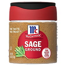 McCormick Ground Sage, 0.6 oz, 0.6 Ounce