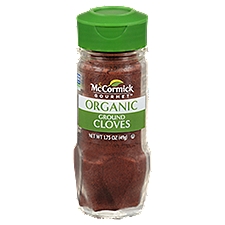 McCormick Gourmet Organic Ground Cloves, 1.75 oz