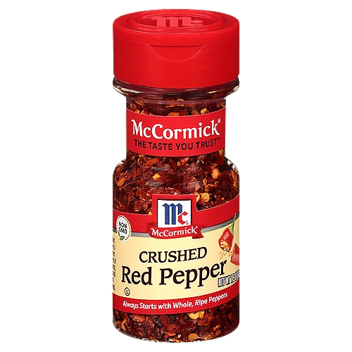 McCormick Red Pepper - Crushed, 1.5 oz