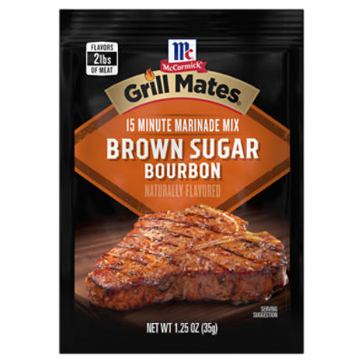 McCormick Grill Mates Marinade Mix - Brown Sugar Bourbon, 1.25 oz