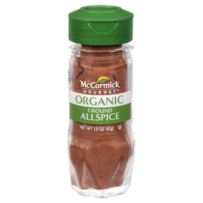 McCormick Gourmet Organic Ground Allspice, 1.5 oz