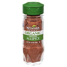 McCormick Gourmet Organic Ground, Allspice, 1.5 Ounce