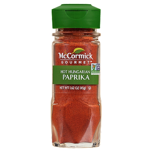 McCormick Gourmet Hot Hungarian Paprika, 1.62 oz