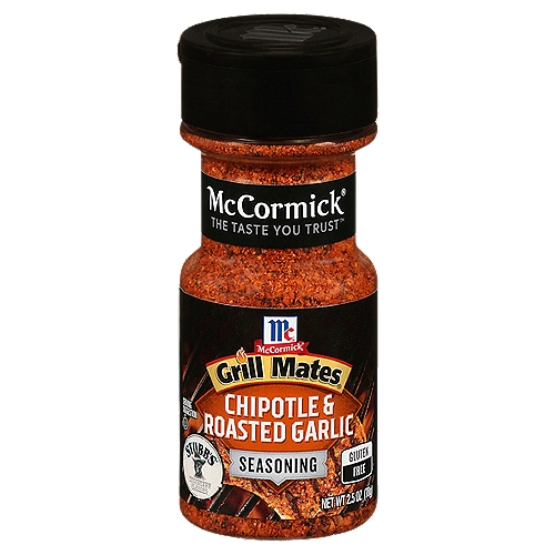 McCormick Grill Mates Chipotle & Roasted Garlic Seasoning, 2.5 oz