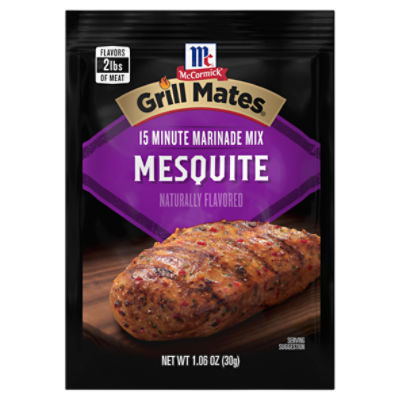 McCormick Grill Mates Mesquite Marinade Mix, 1.06 oz, 1.06 Ounce