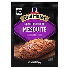 McCormick Grill Mates Mesquite, Marinade, 1.06 Ounce