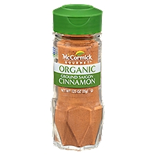 McCormick Gourmet Organic Ground Saigon Cinnamon, 1.25 oz