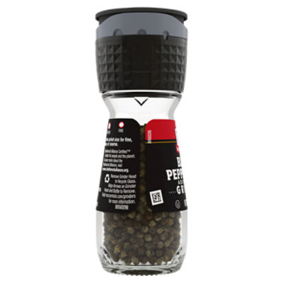 McCormick Black Peppercorn Grinder, 1 Oz