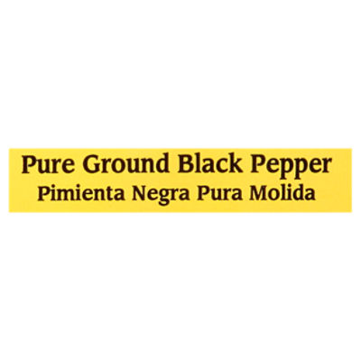 McCormick Pure Ground Black Pepper, 16 oz