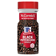McCormick Whole Black Pepper, 3.5 Ounce